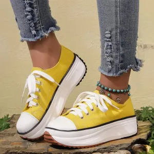 L'Aurelie Rosemere Platform Sneakers