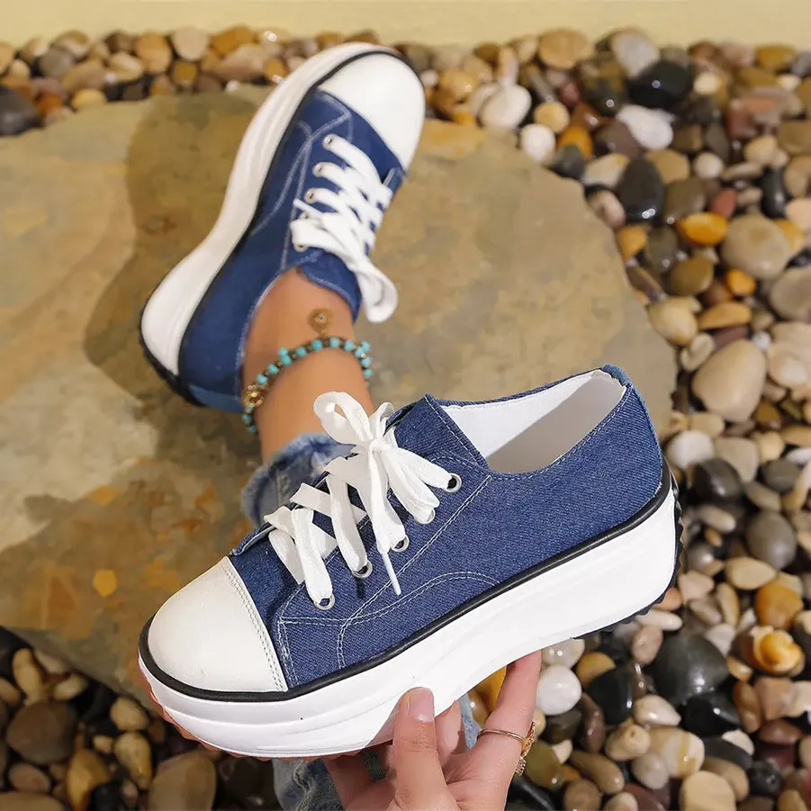 L'Aurelie Rosemere Platform Sneakers