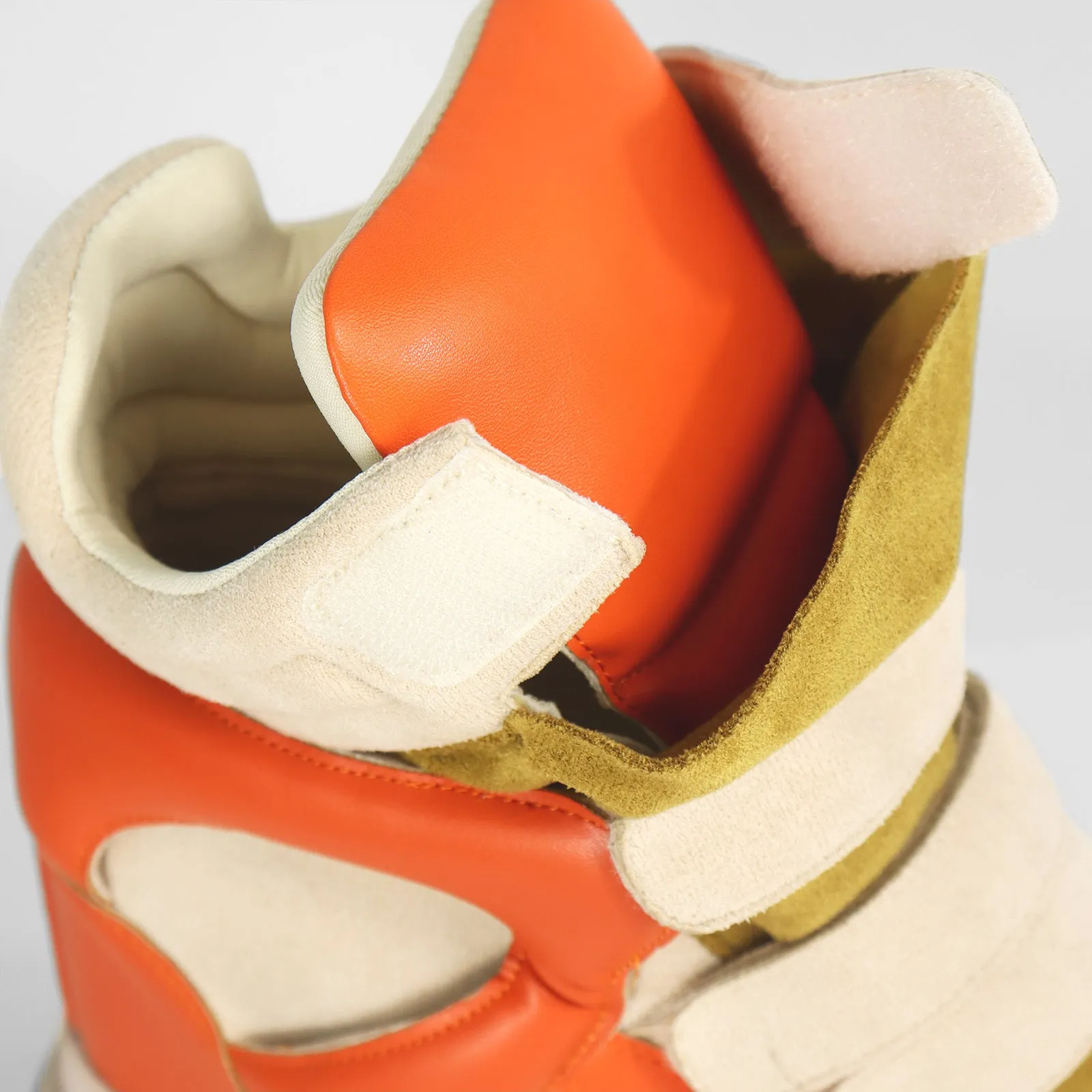 MARANTO-2 WEDGE SNEAKER - ORANGE