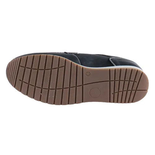 Marcozzi Men's Moccasin Shoes -  Gothenburg - Navy