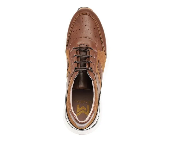 Mazino Henley Urban Explorer Brown Sneakers Men’s Premium