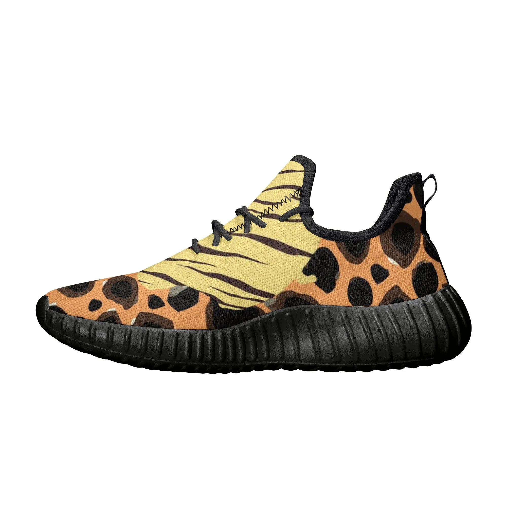 Mens FC Free Footers Safari Mesh Knit Sneakers