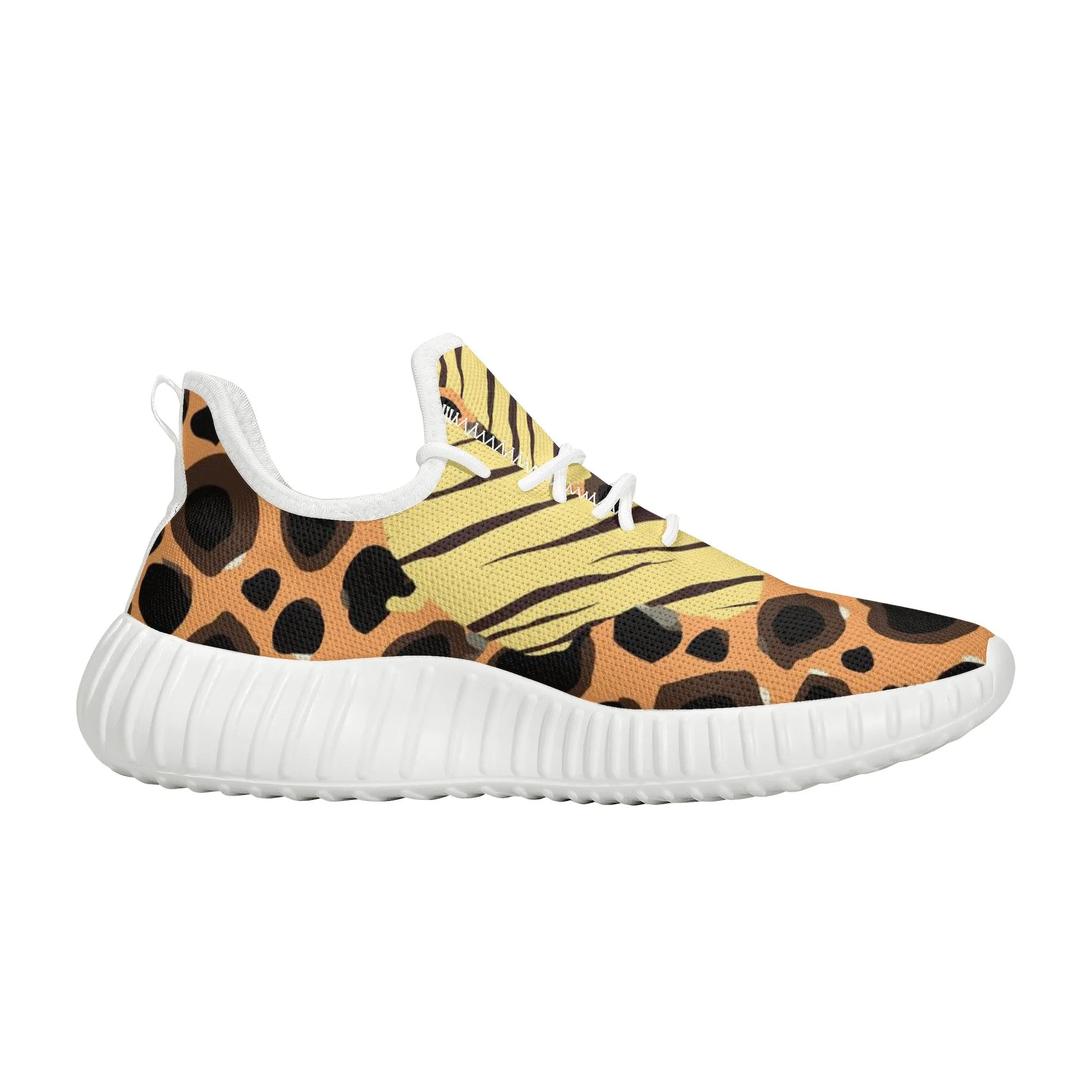 Mens FC Free Footers Safari Mesh Knit Sneakers
