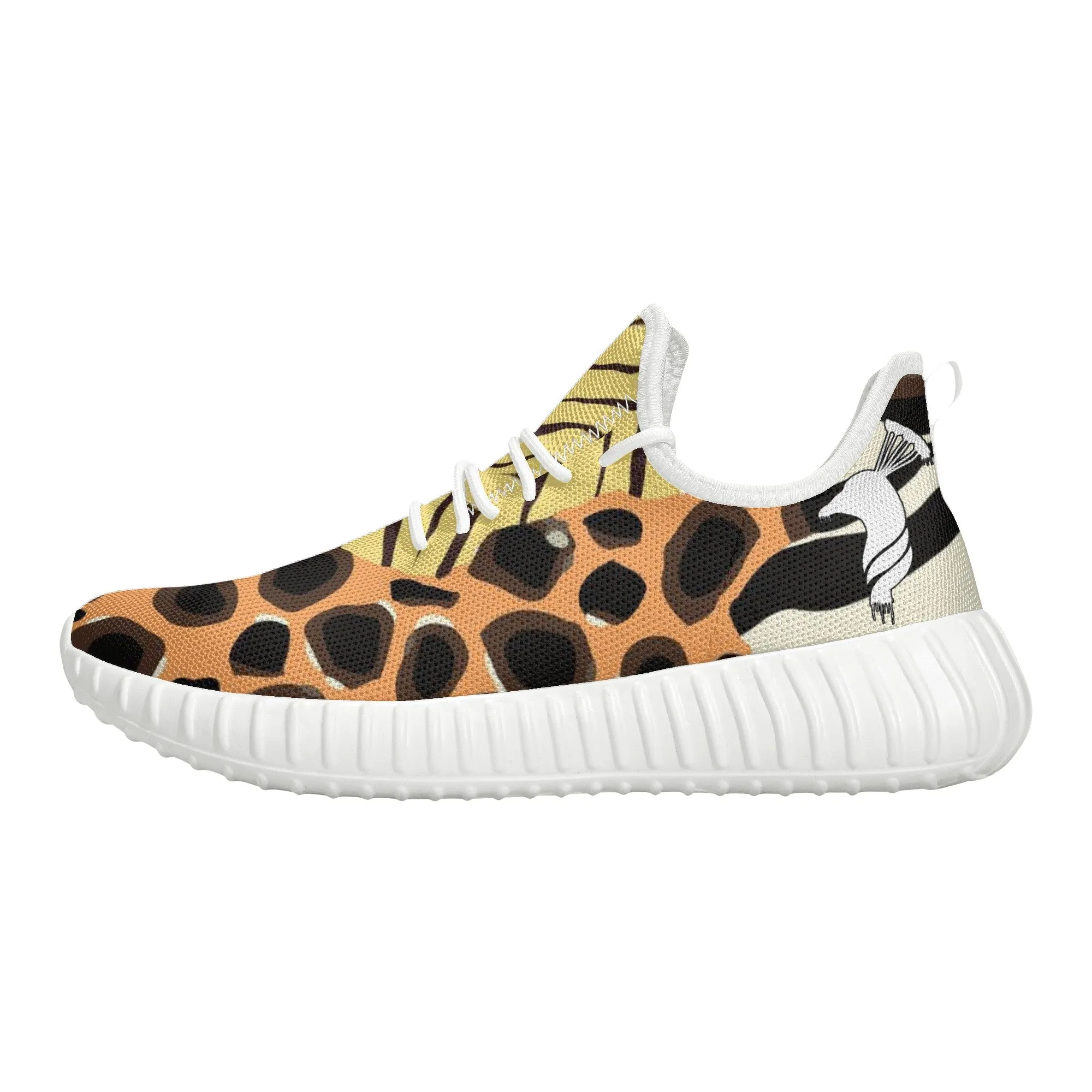 Mens FC Free Footers Safari Mesh Knit Sneakers
