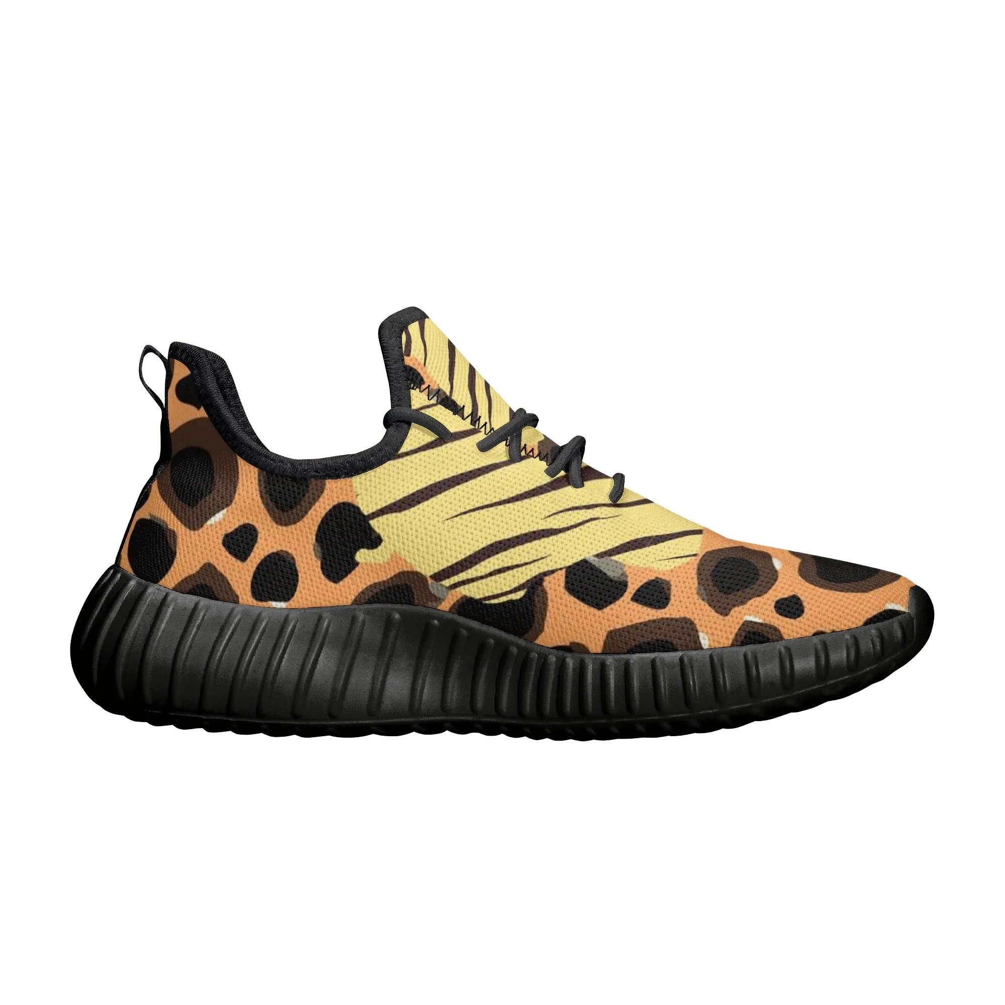 Mens FC Free Footers Safari Mesh Knit Sneakers
