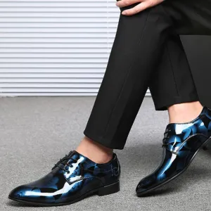 Men's Shoes business bright leather dress Shoes