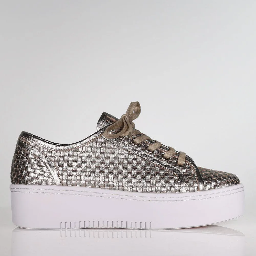 Minx Ellie Shoe - Rose Gold Woven