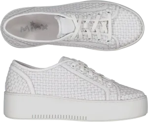 Minx Ellie Shoe - White Woven