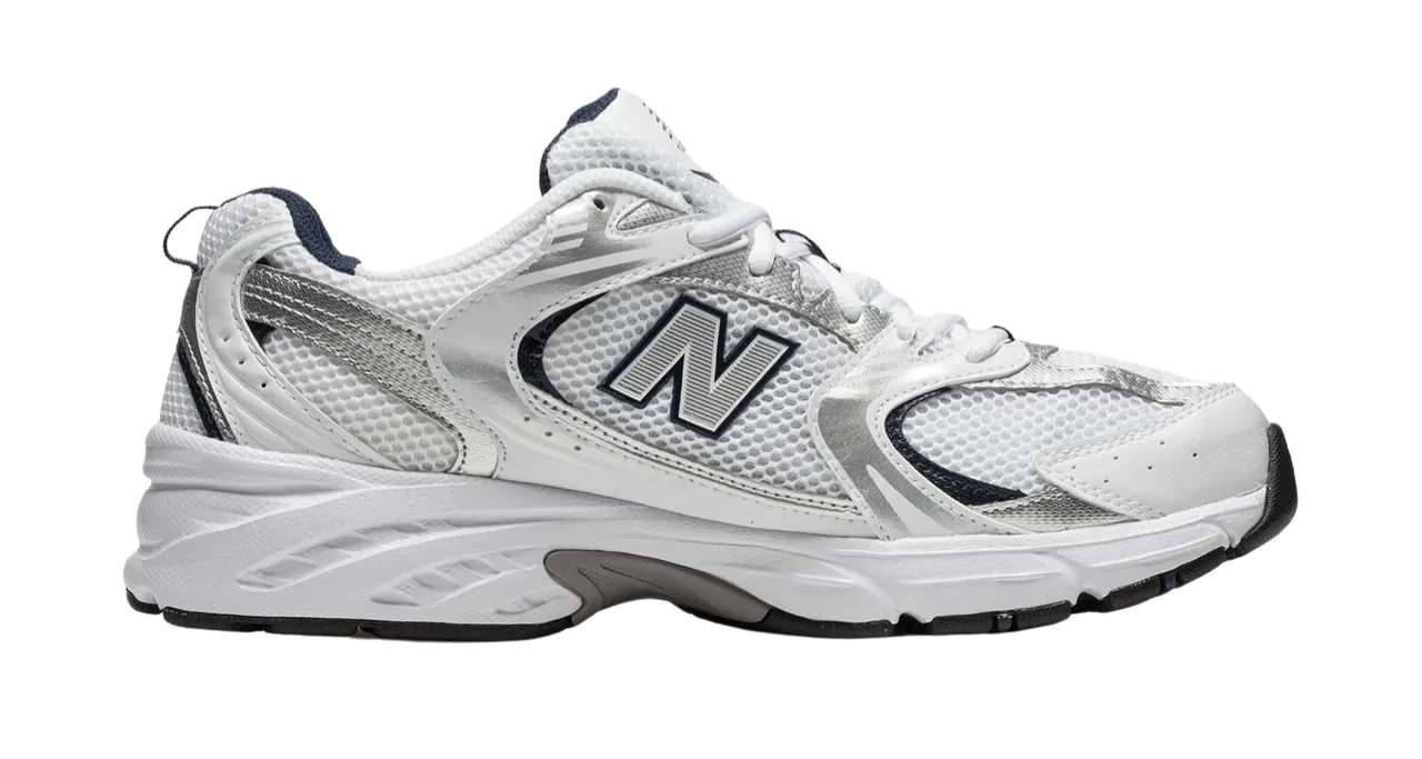 NEW BALANCE 530 WHITE SILVER NAVY