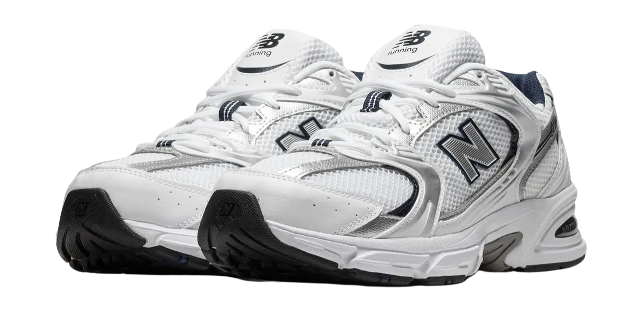 NEW BALANCE 530 WHITE SILVER NAVY