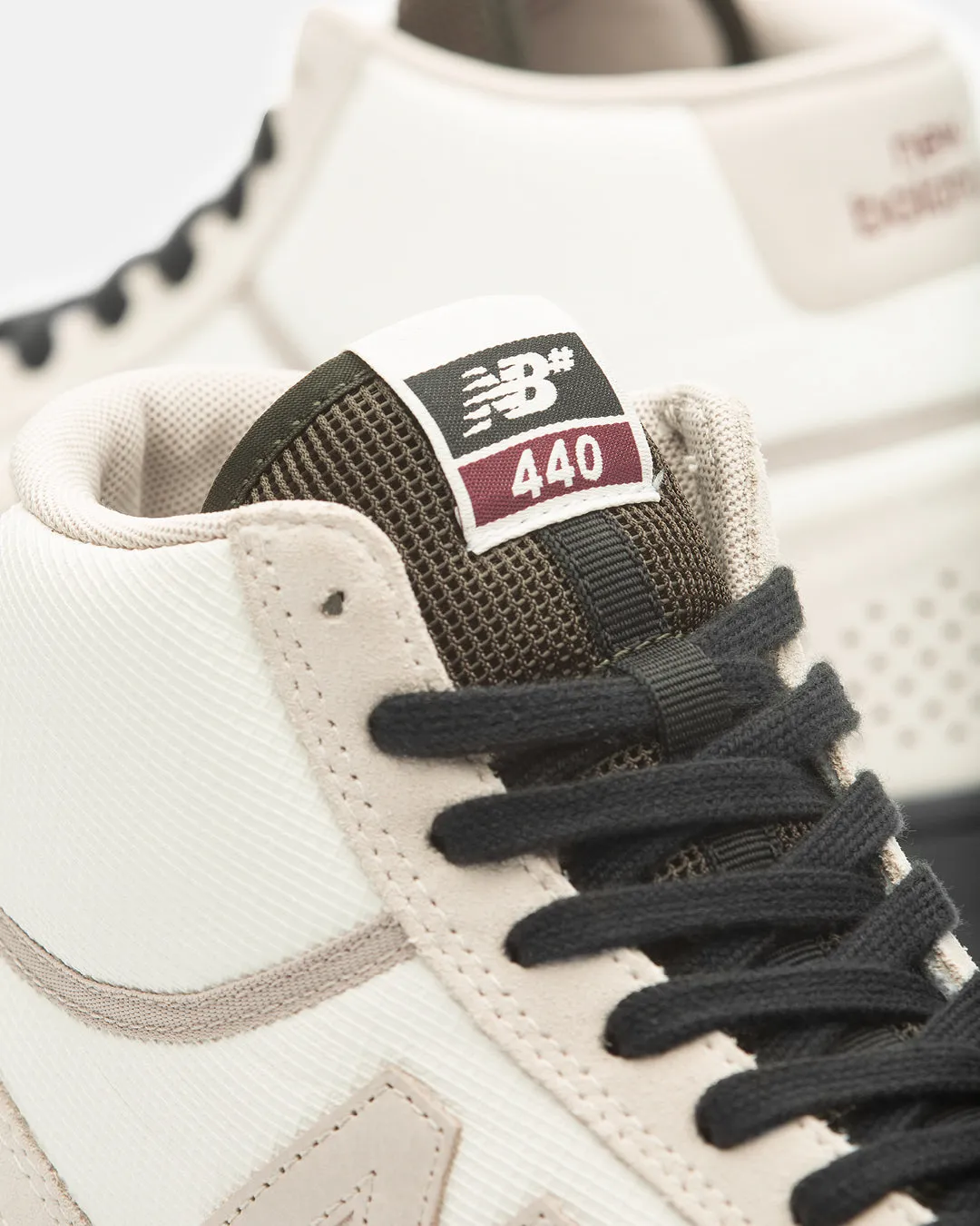 New Balance Numeric 440 High Skate Shop Day Skate Shoe - Salt/Black