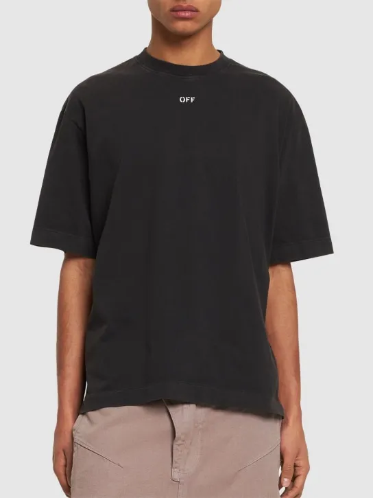 Off-White   Skate cotton t-shirt 