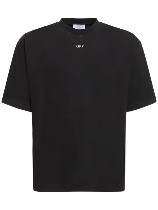 Off-White   Skate cotton t-shirt 