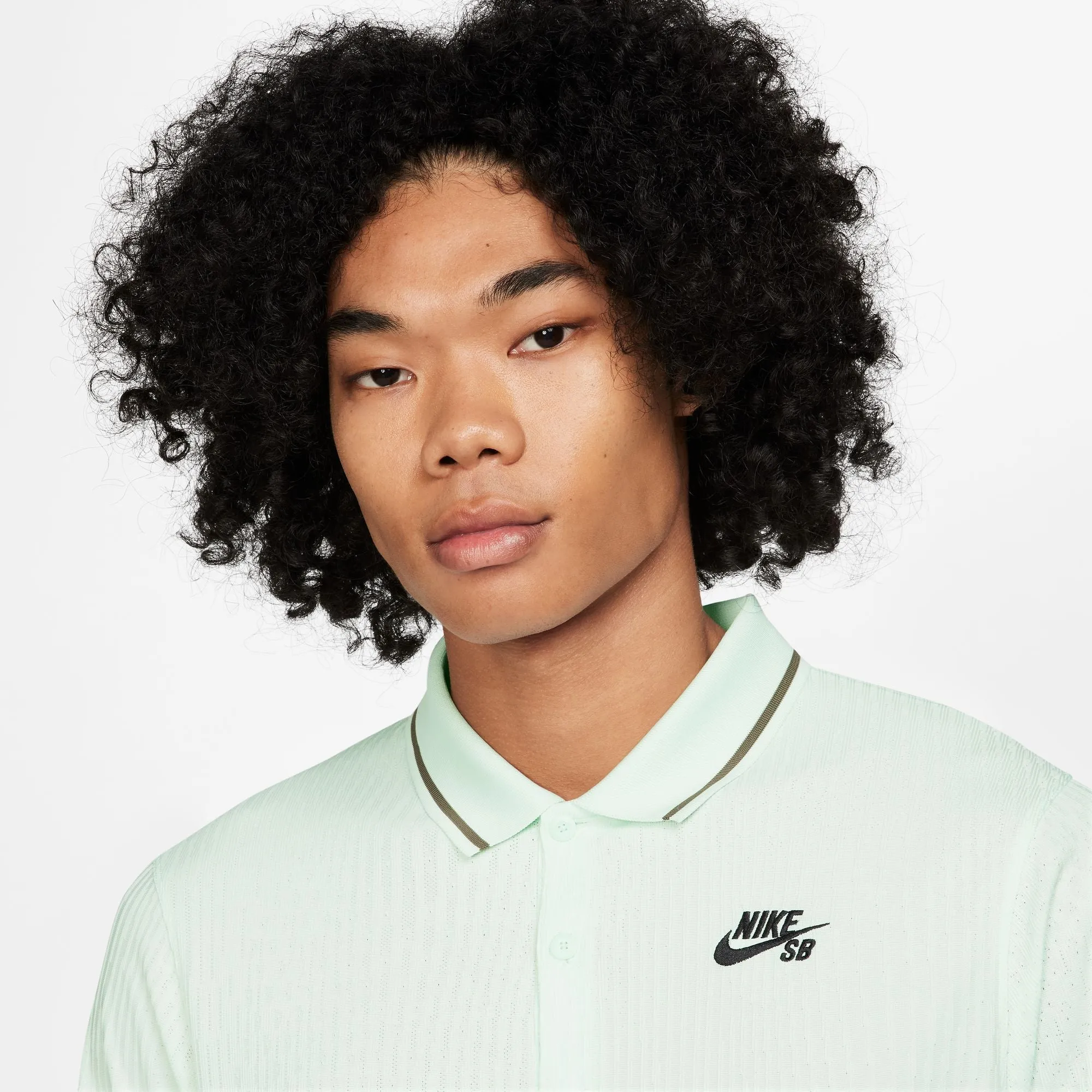 OLYMPIC POLO BARELY GREEN / BLACK