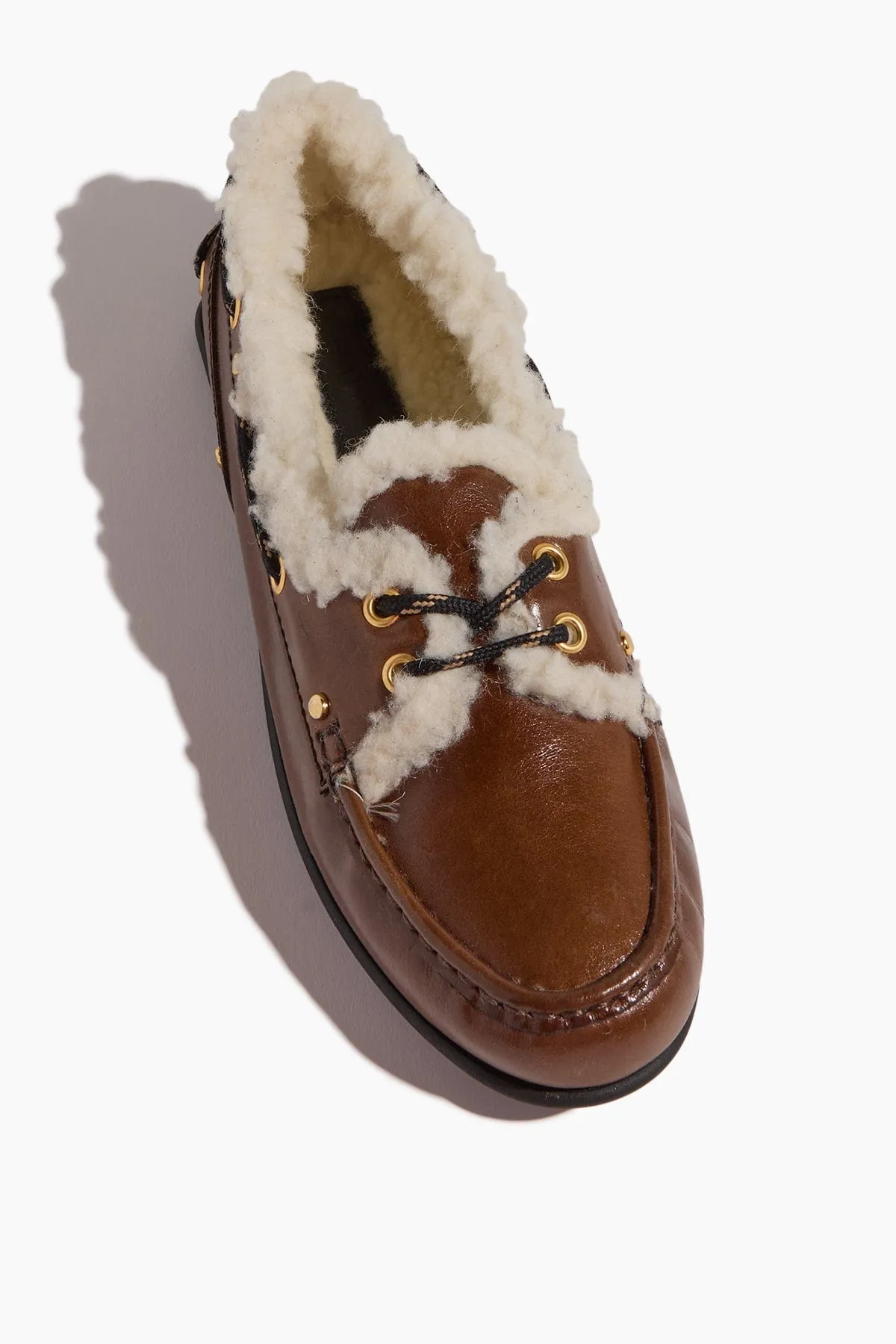 On Deck Boat Shoe in Hazelnut Brown