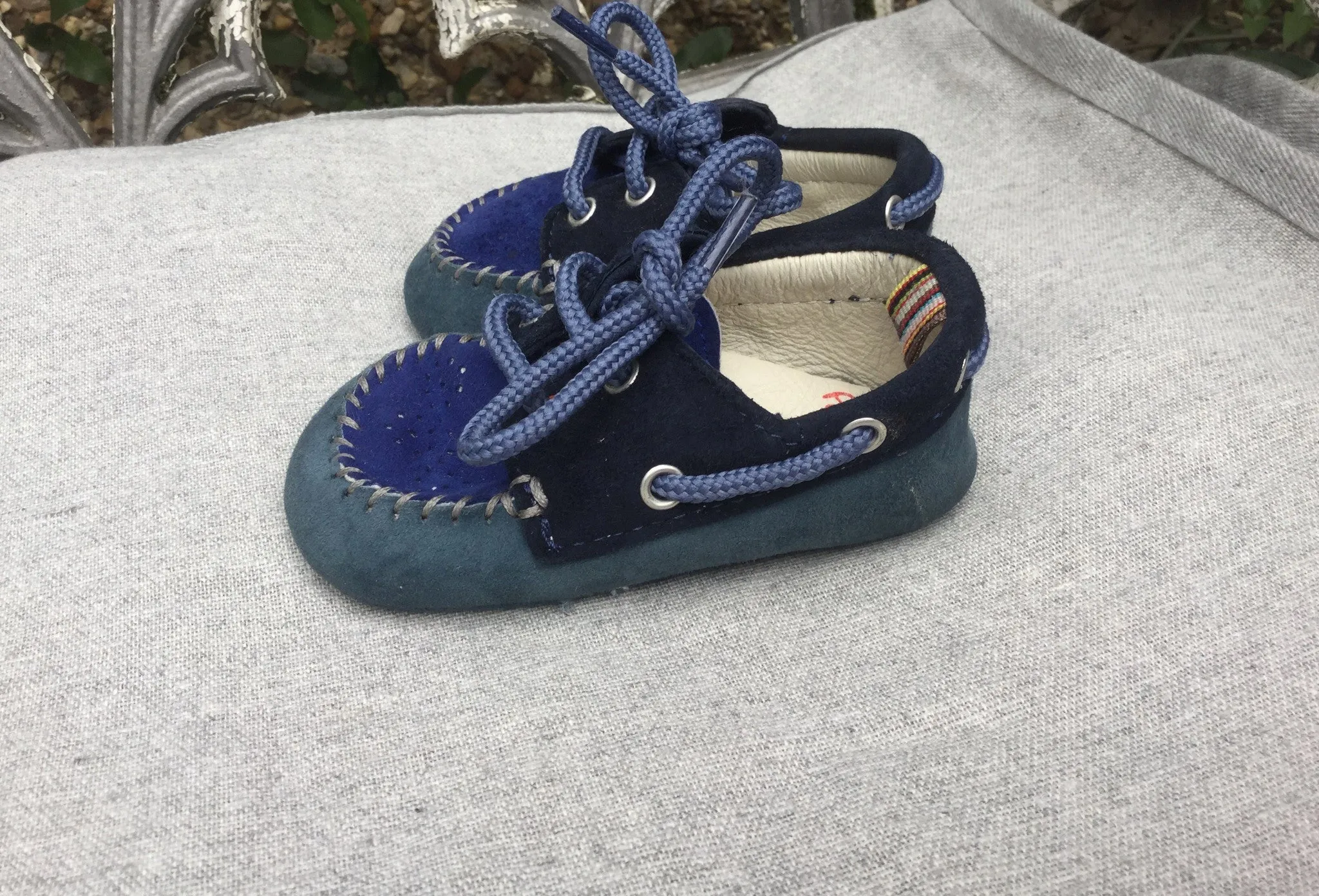 Paul Smith Junior Baby Boys' Suede Drury Boat Shoes Size 17/18