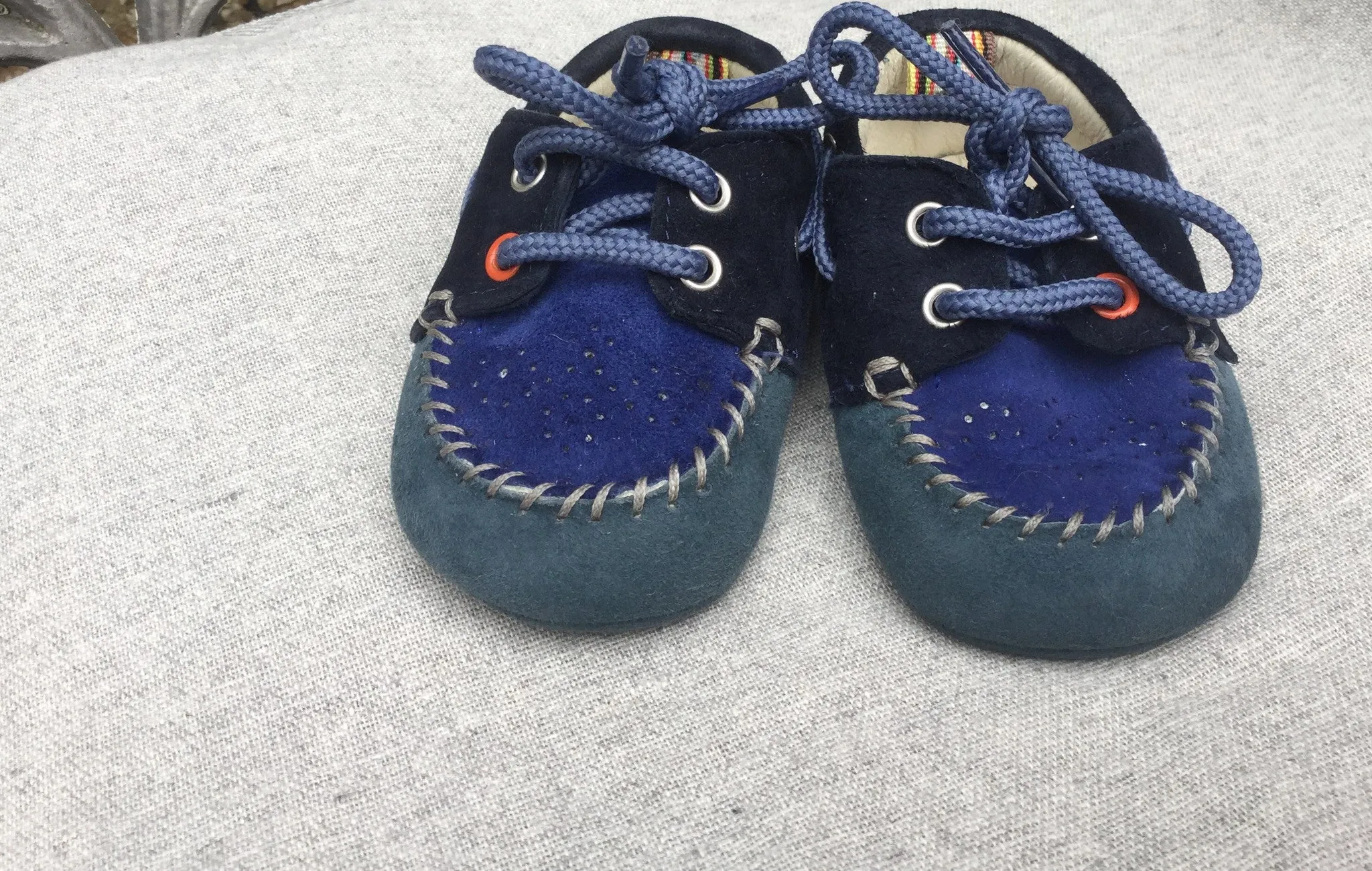 Paul Smith Junior Baby Boys' Suede Drury Boat Shoes Size 17/18
