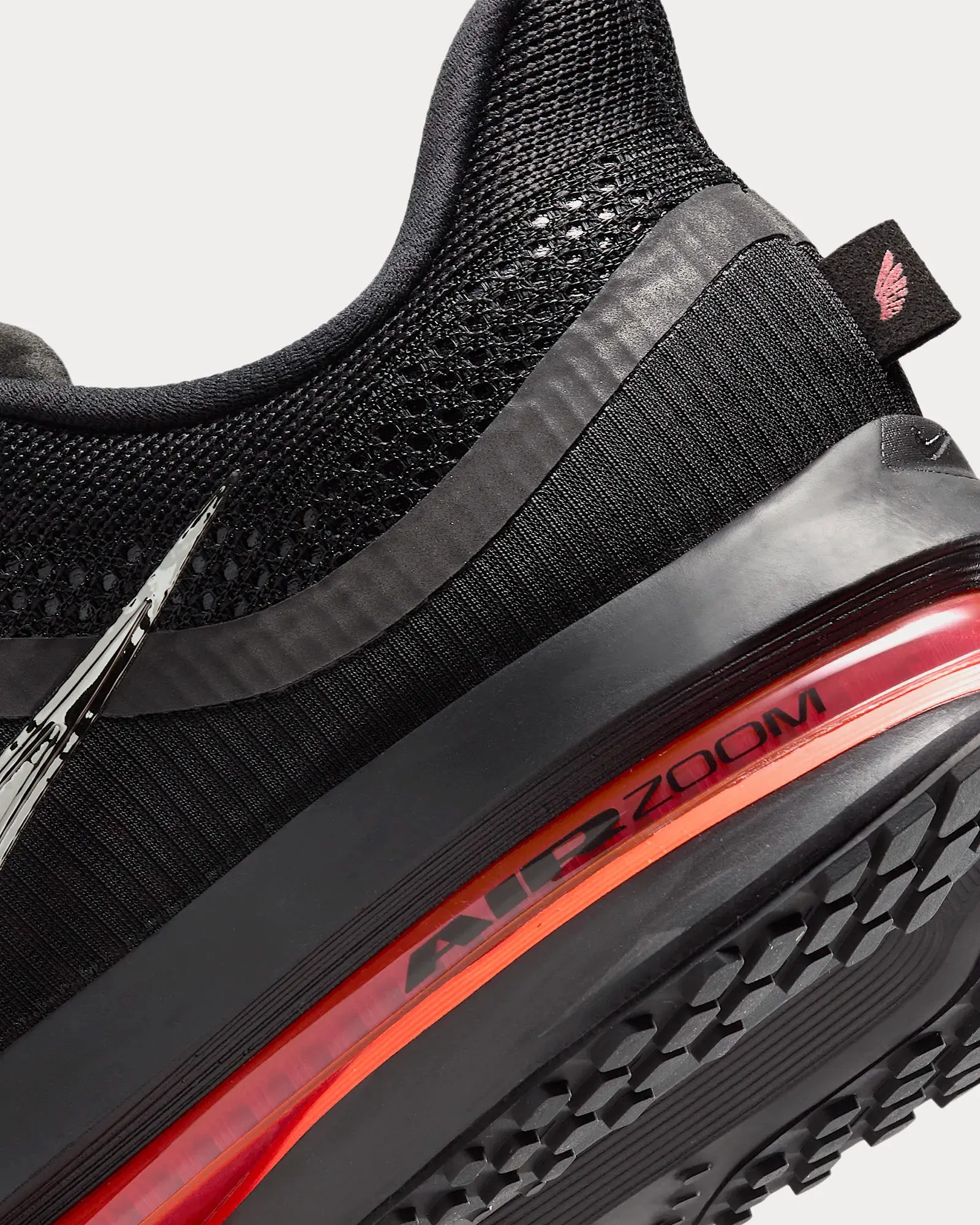 Pegasus Premium Black / Bright Crimson / Metallic Silver Running Shoes