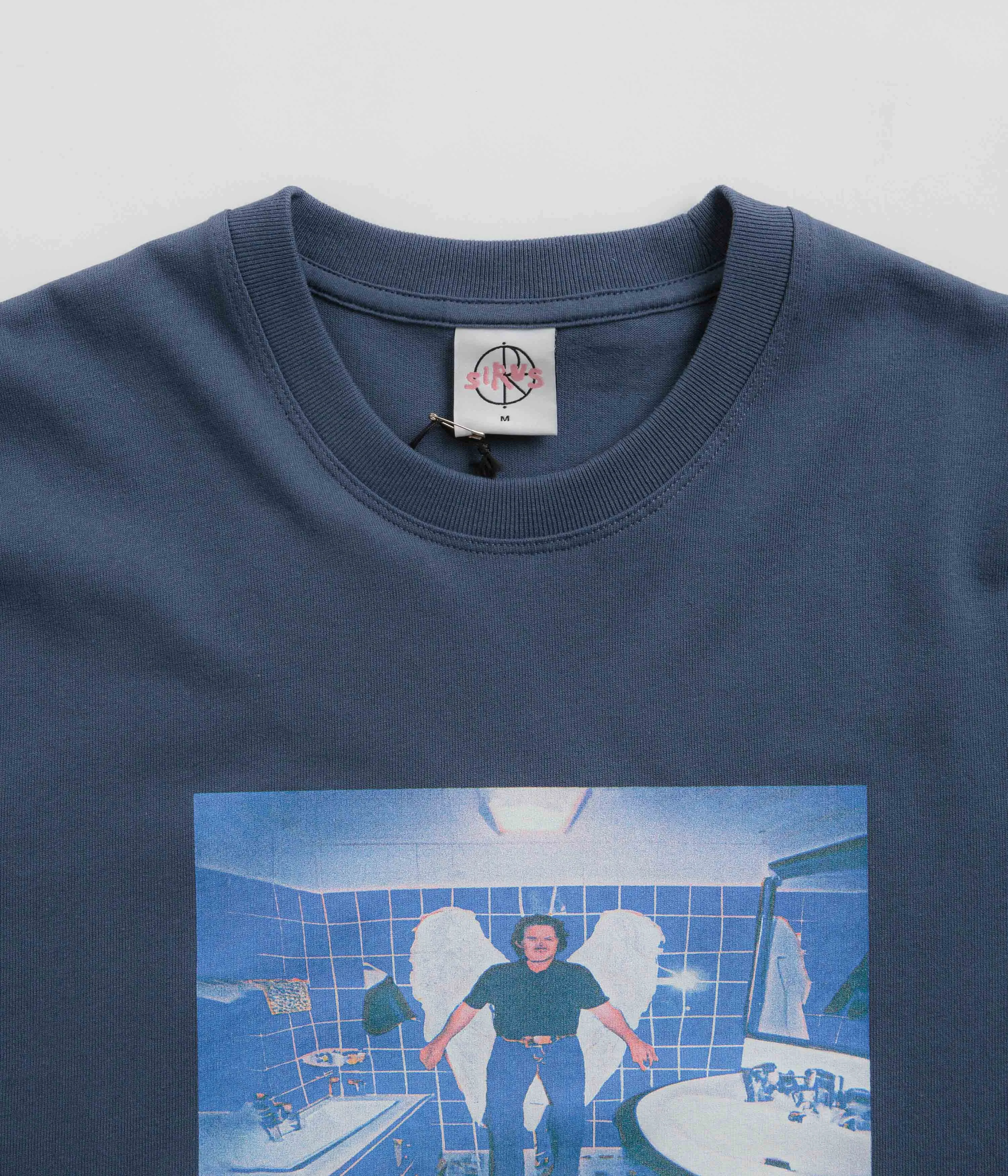 Polar Angel Man T-Shirt - Grey Blue