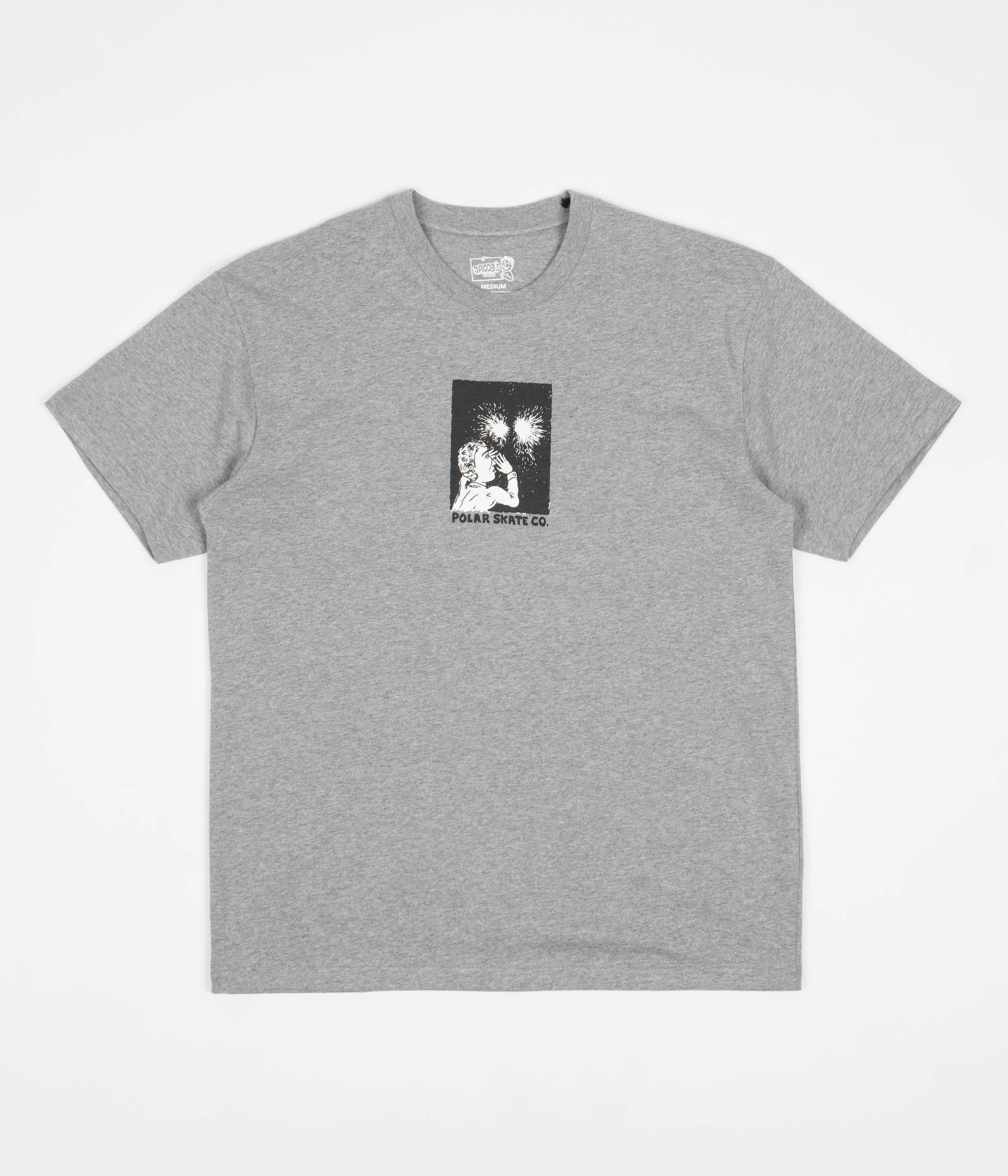 Polar Fireworks T-Shirt - Heather Grey