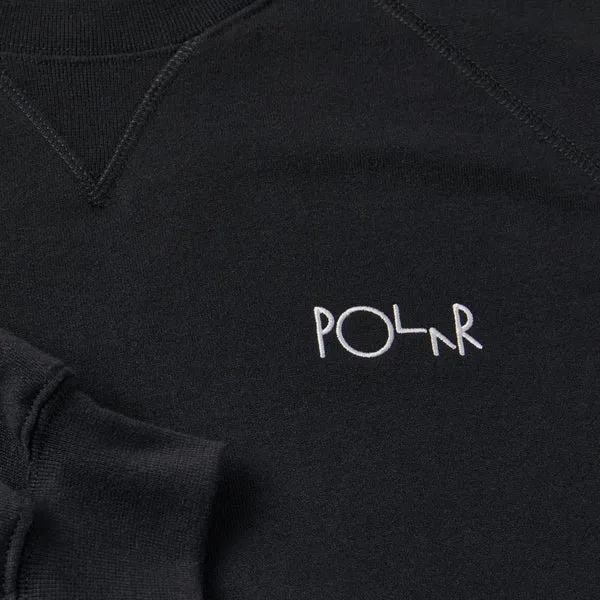 Polar Skate Co Default Crew - Black
