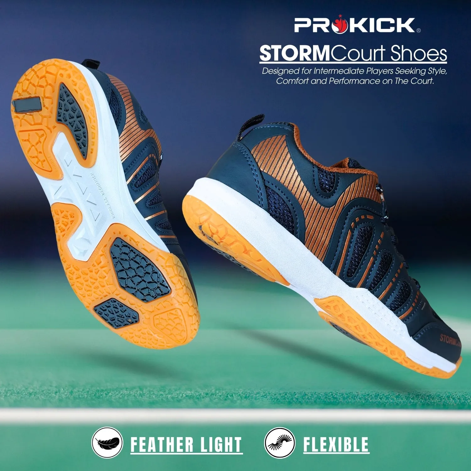 Prokick Storm Court Badminton Shoes