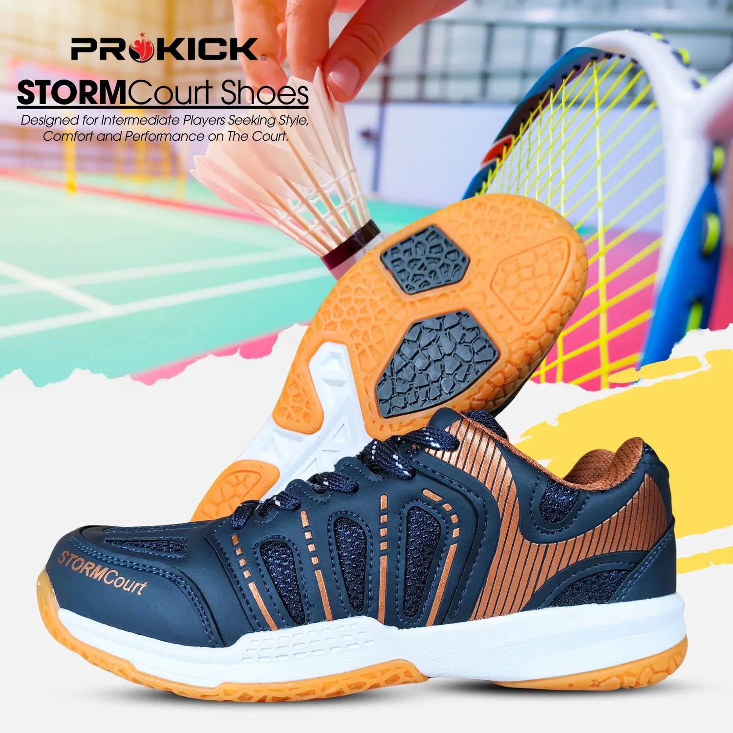 Prokick Storm Court Badminton Shoes