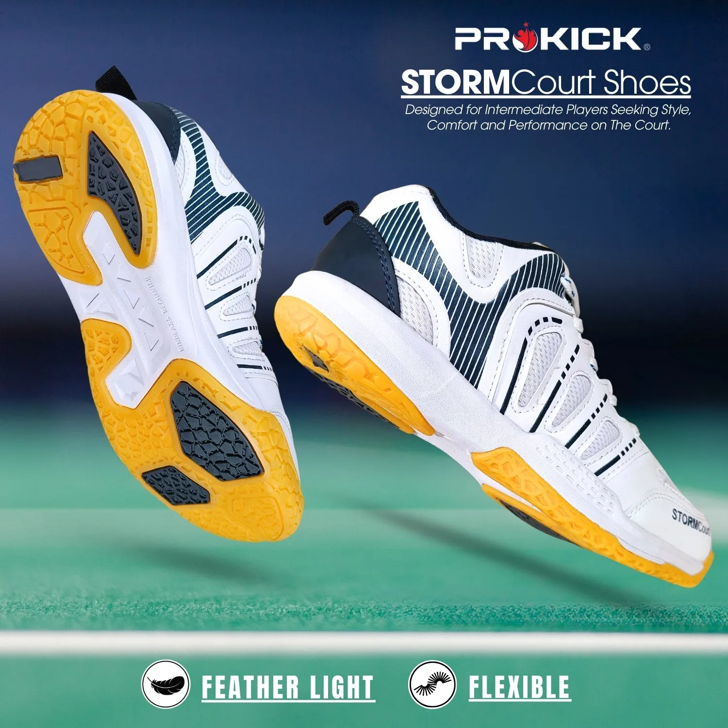 Prokick Storm Court Badminton Shoes