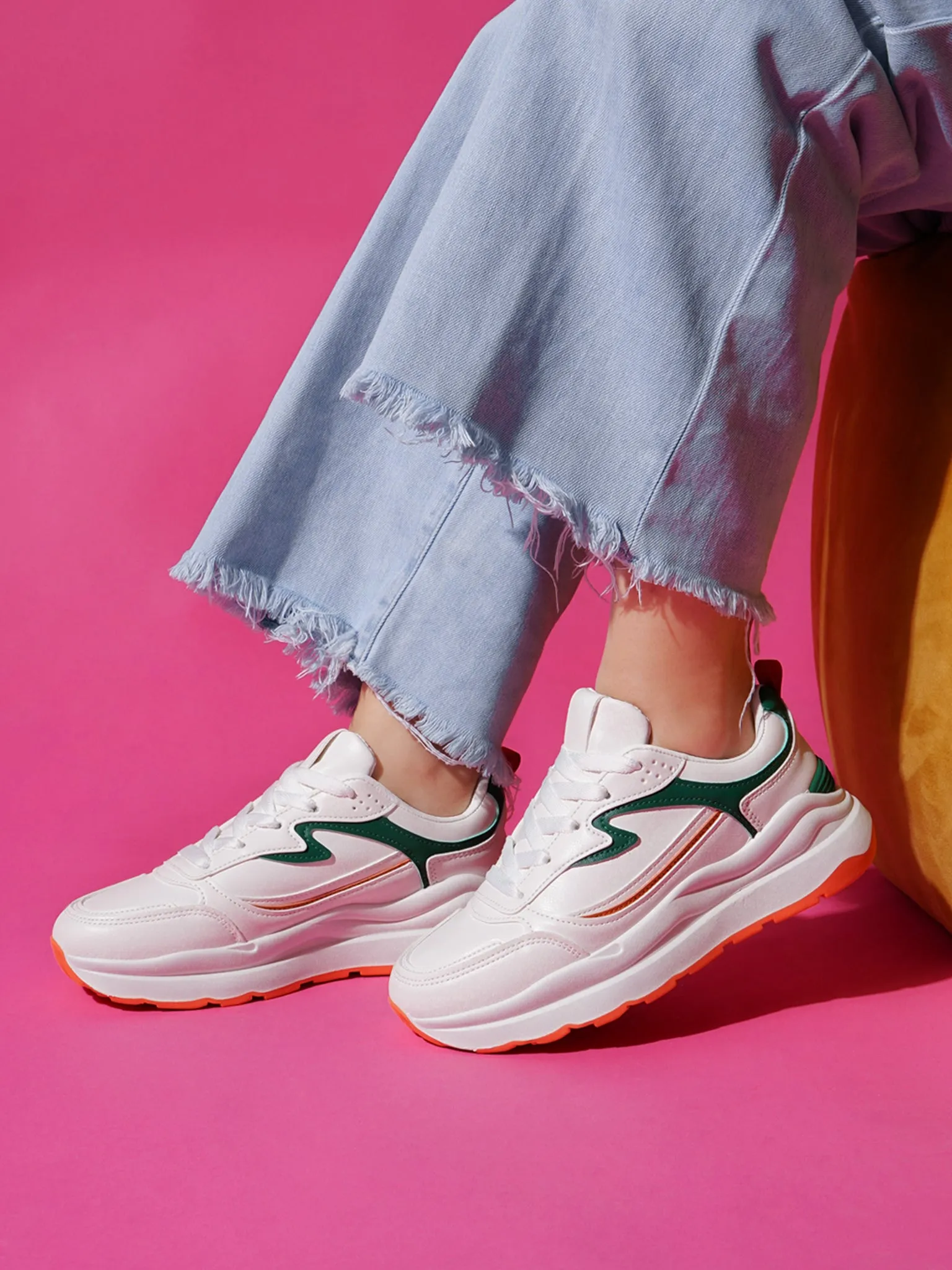 Renata Lace-Up Sneakers