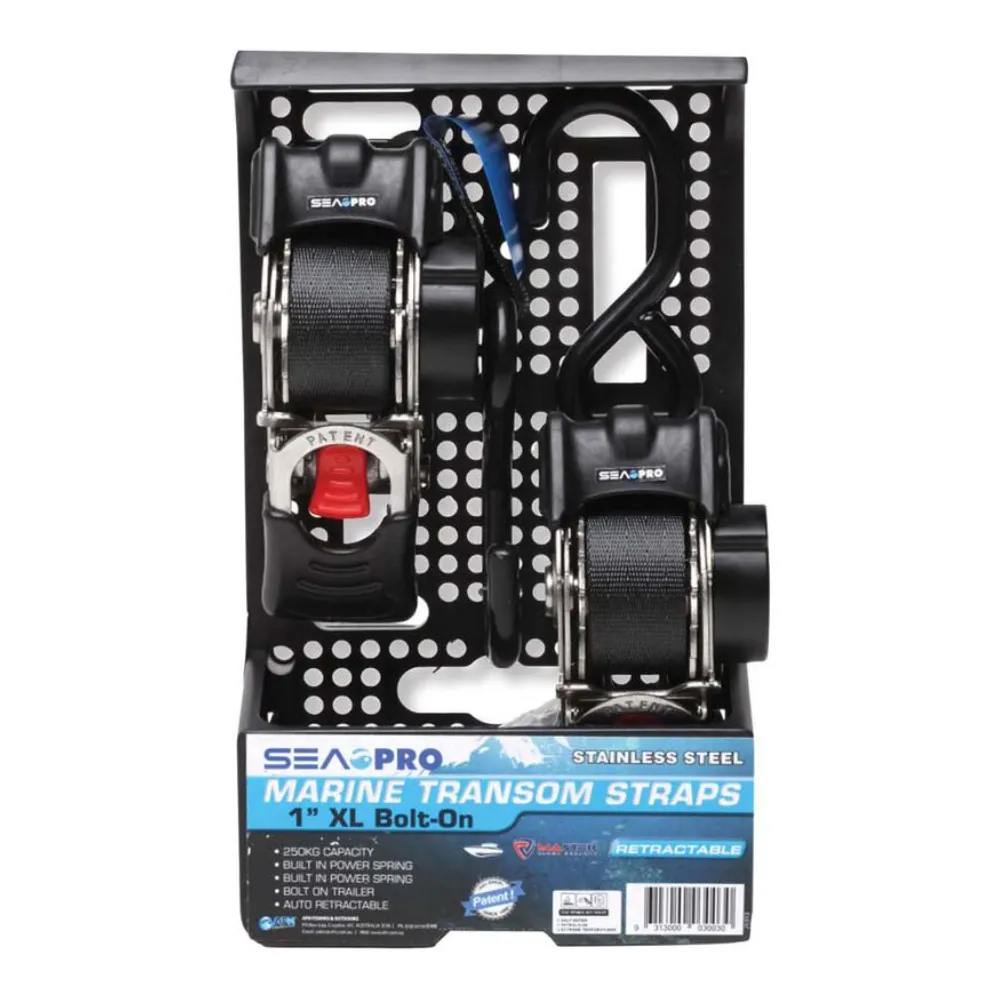Sea Pro Marine Transom Strap XL1" 2Pack