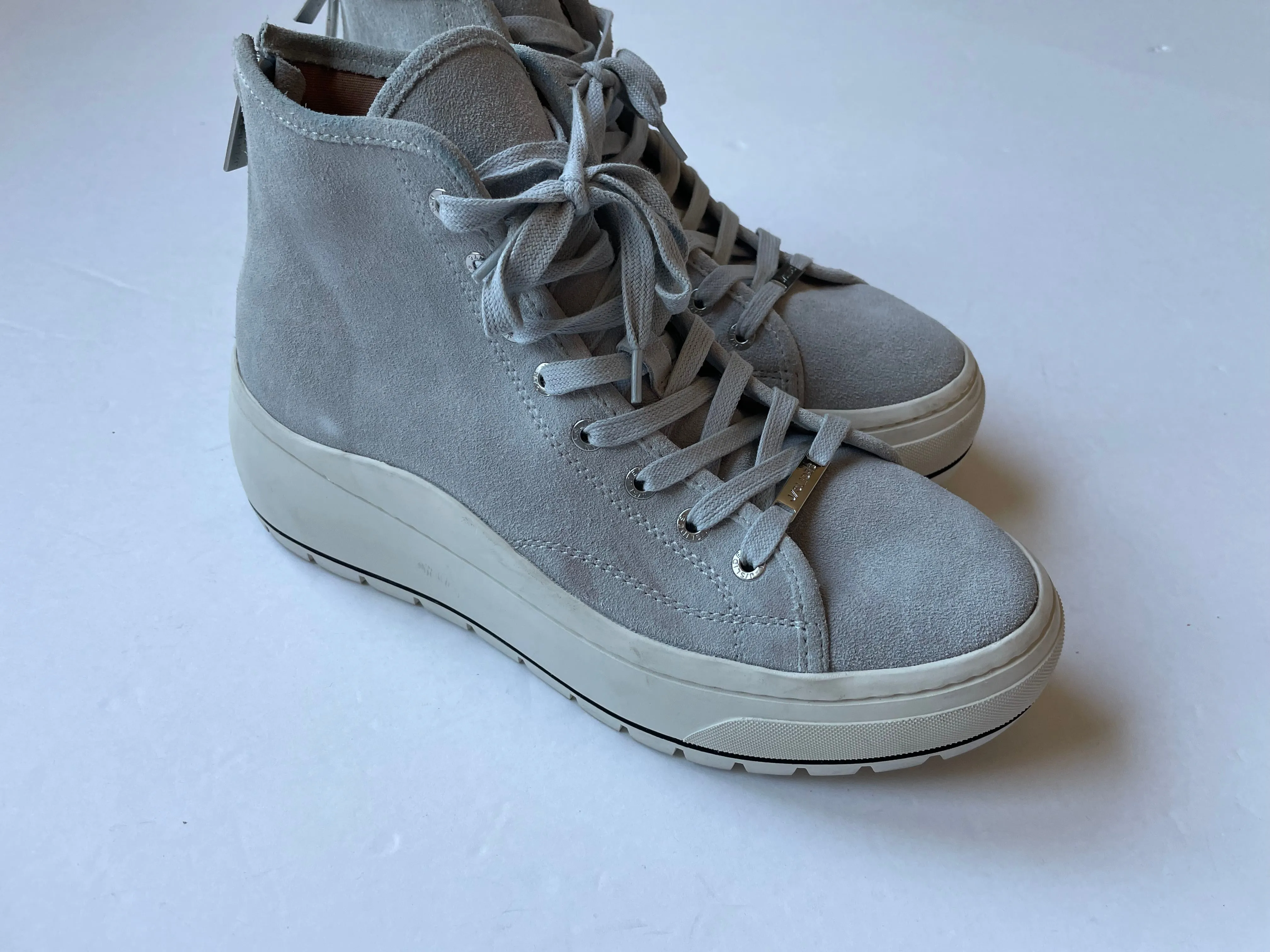 Shoes Sneakers Platform By J Slides In Grey, Size: 10
