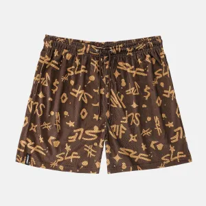 SLF Milan Pattern Shorts - 7"
