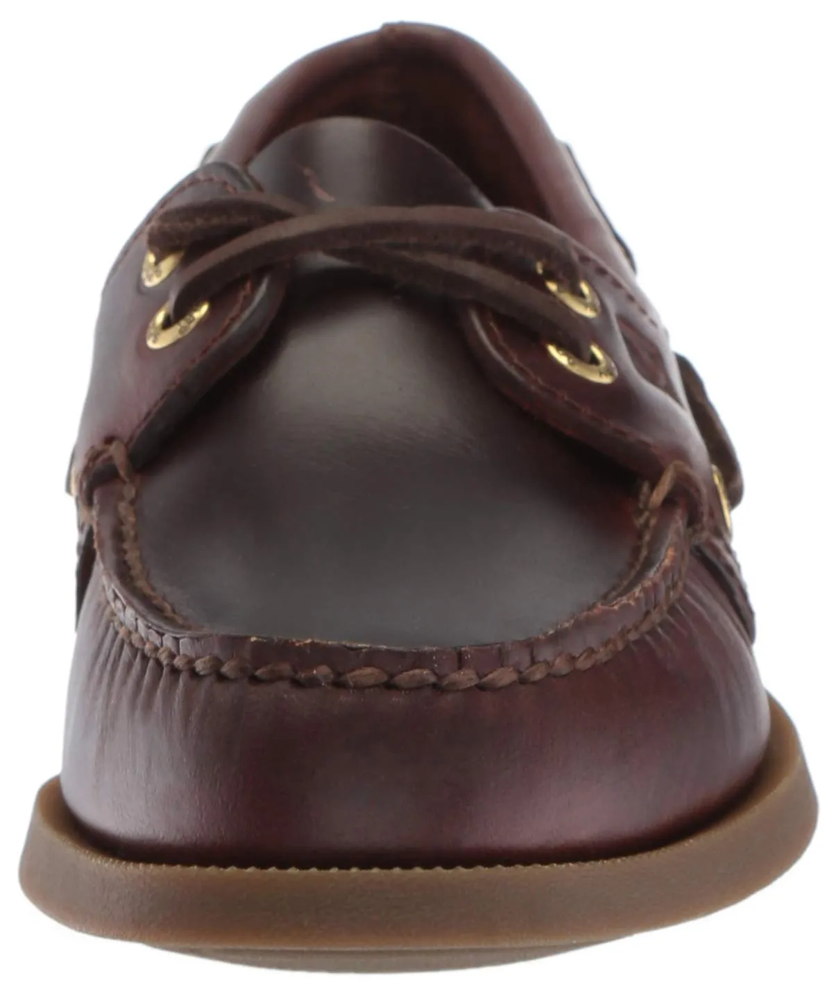 Sperry Top-Sider A/O 2-Eye Leather Boat Shoes AMARETTO