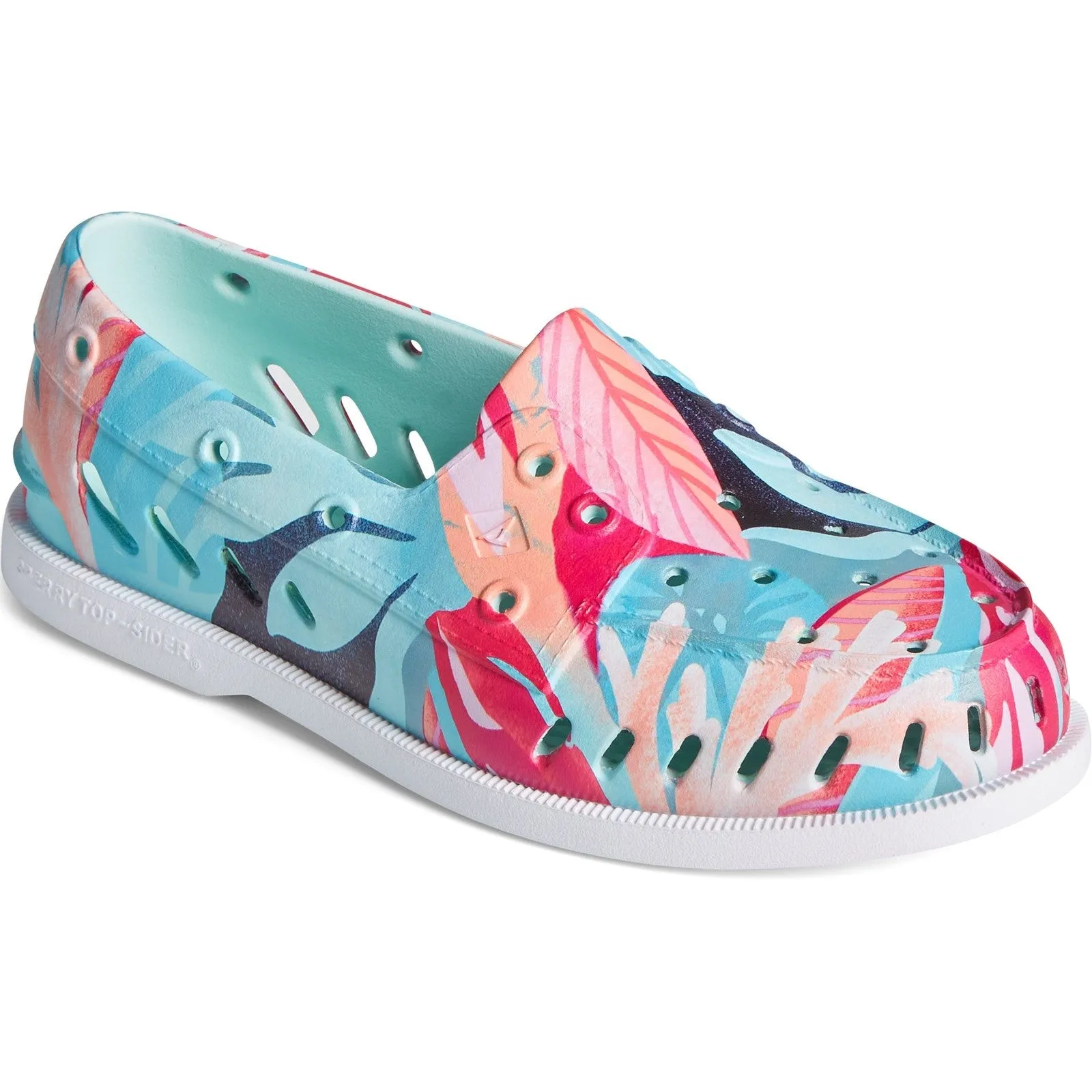 Sperry Womens Authentic Original Float Boat Shoes - Floral Print
