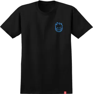 Spitfire Lil Bighead Tee, Black Blue