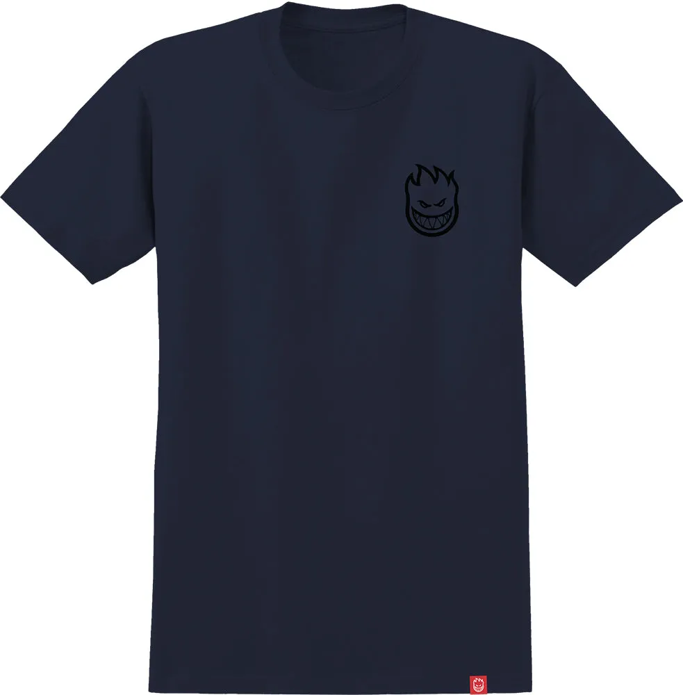 Spitfire Lil Bighead Tee, Navy Black