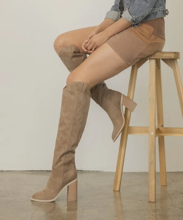 Stephanie Knee High Boots
