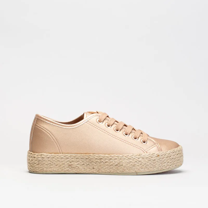 Unreal Women Espadrille Platform Lace Up _ 150538