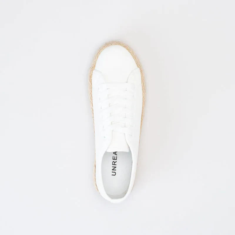 Unreal Women Espadrille Platform Lace Up _ 150538
