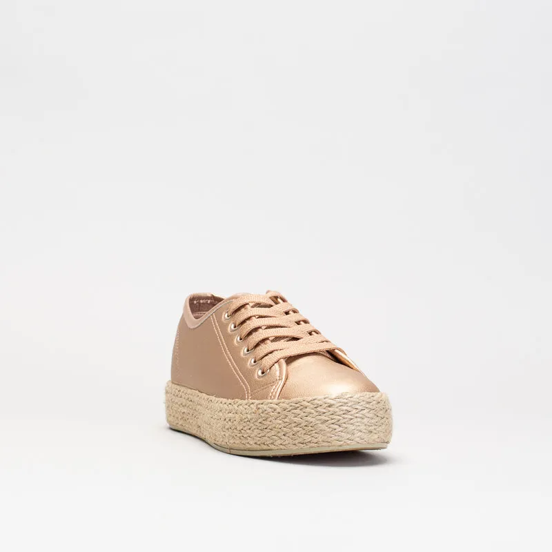 Unreal Women Espadrille Platform Lace Up _ 150538