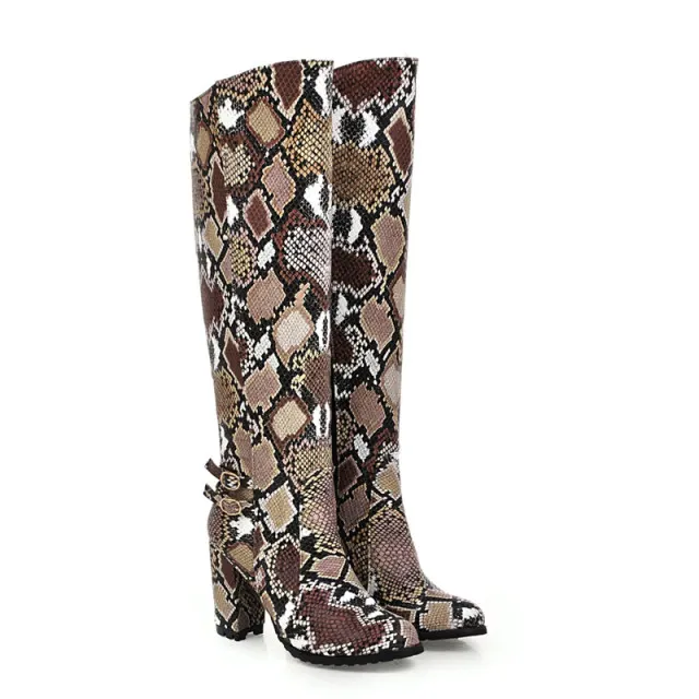 USS Shoes Max Women's Knee High Leather Boots