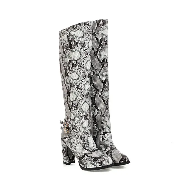 USS Shoes Max Women's Knee High Leather Boots