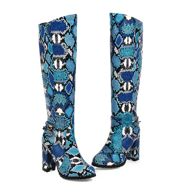 USS Shoes Max Women's Knee High Leather Boots
