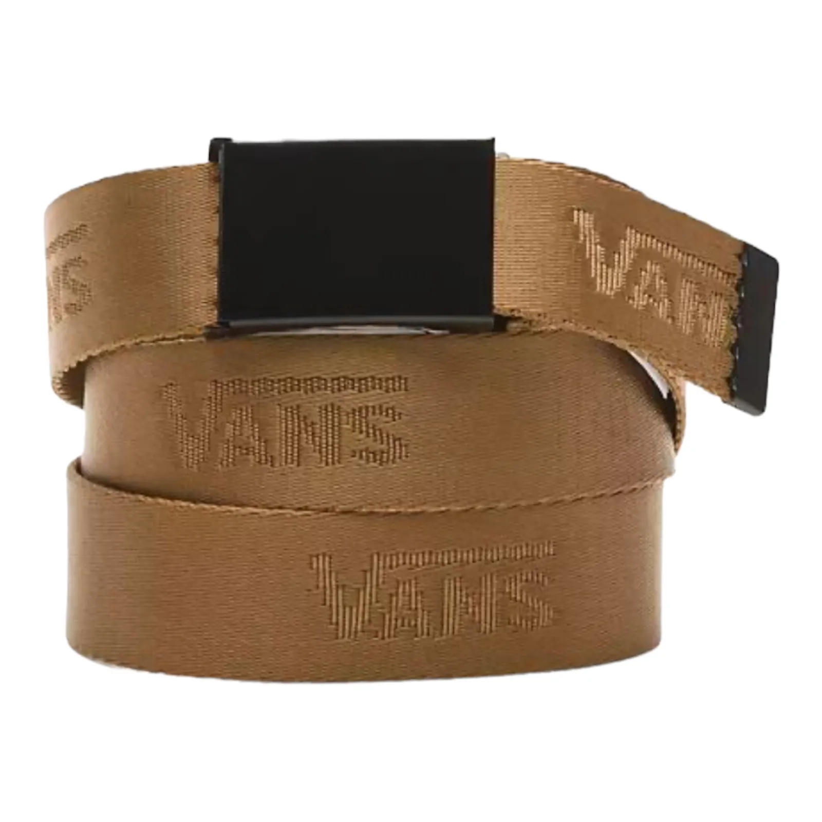 VANS OFF THE WALL WEB BELT BONE BROWN