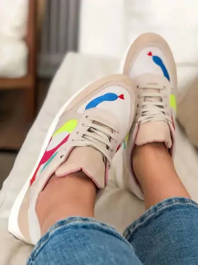 Vegan Ugly Sneakers Eve Snake by Momoc
