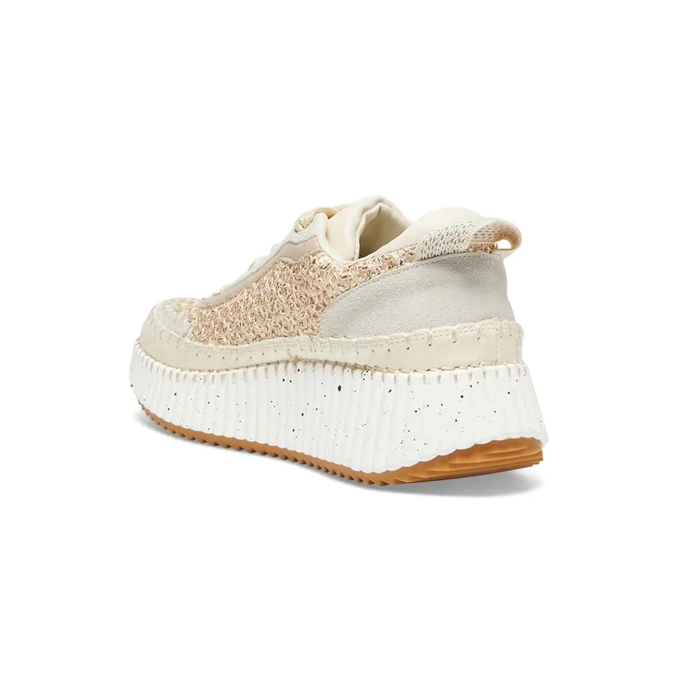 Vivid Sneaker in Gold Multi