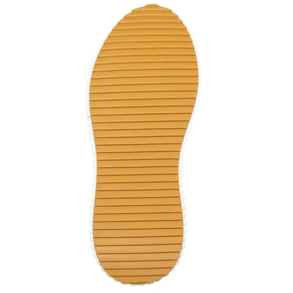 Vivid Sneaker in Gold Multi