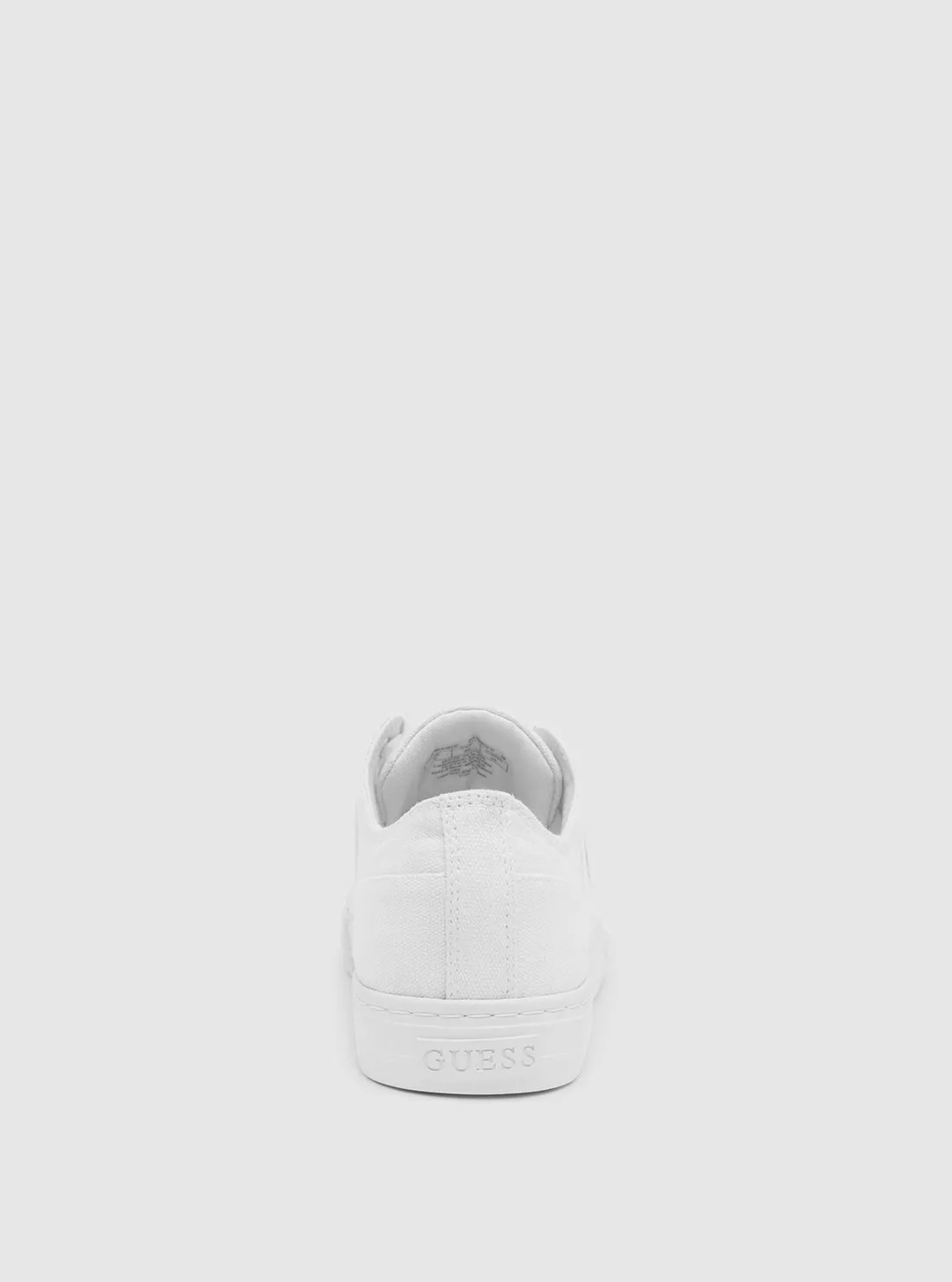 White Pranze Low-Top Sneakers