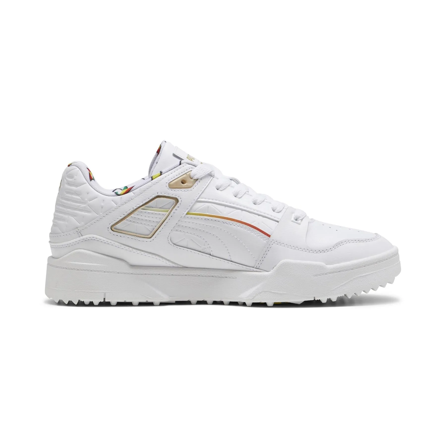 X Arnold Palmer Slipstream G Golf Shoes White/Speed Yellow - SS24