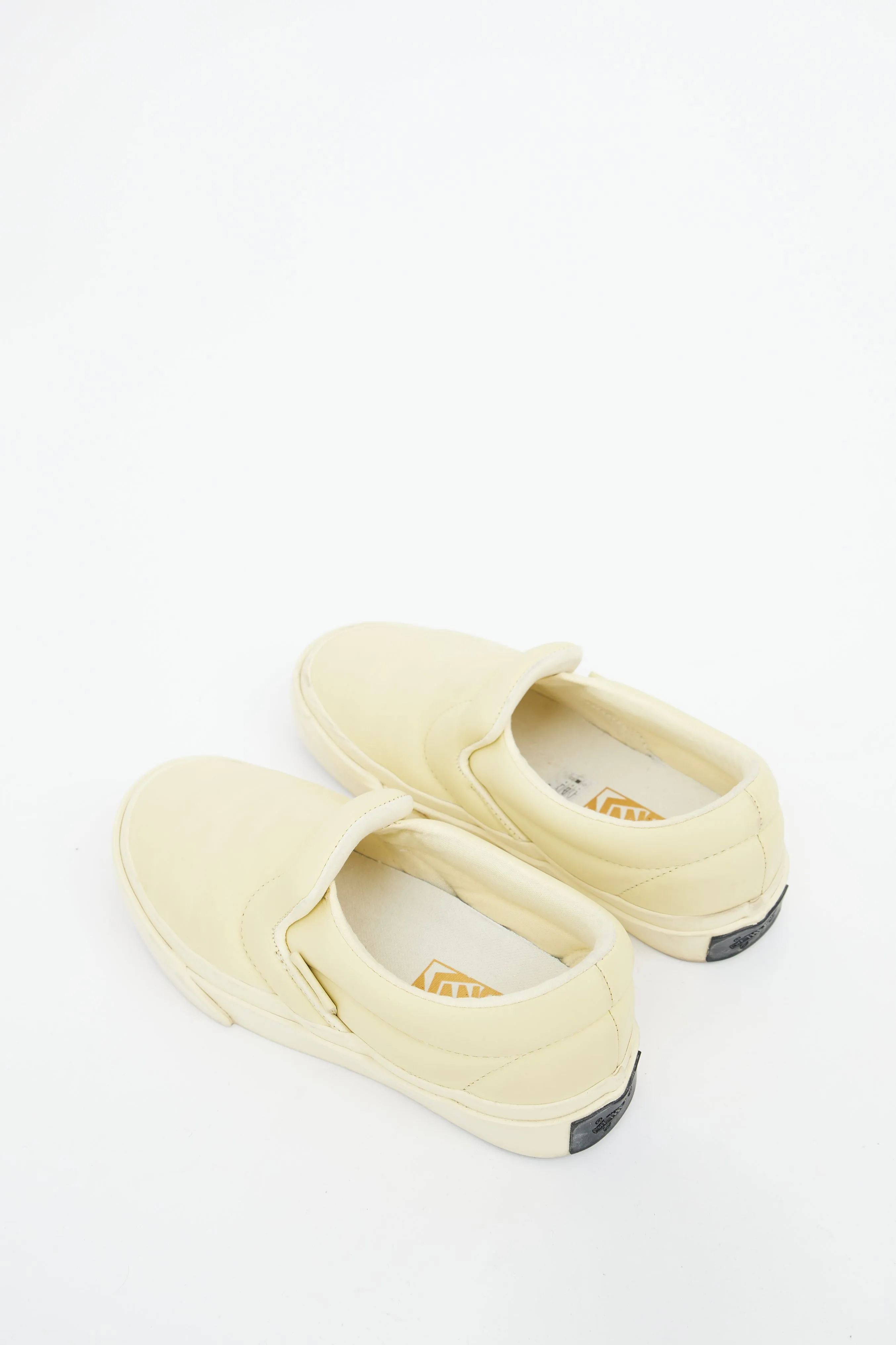 Yellow Reissue 43 Puffy Slip On Sneaker